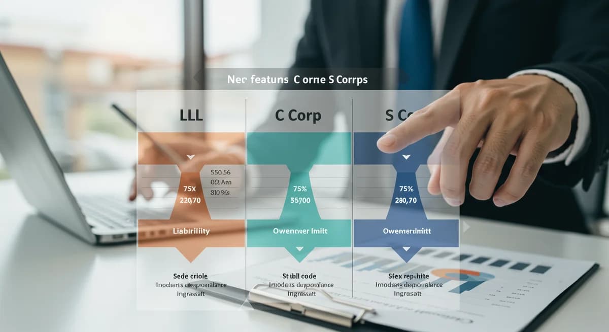 İşletmenizin Geleceğini Şekillendiren Kritik Karar: LLC, C Corp ve S Corp Farkları Ortaya Çıktı!
