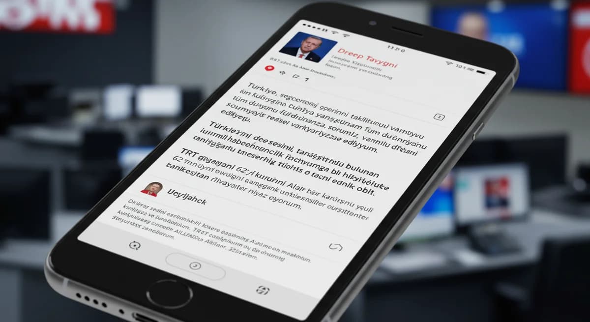 Cumhurbaşkanı Erdoğan'dan TRT'ye 62. Yıl Kutlaması: 'Türkiye'nin Sesini Dünyaya Taşıyan Kurum'