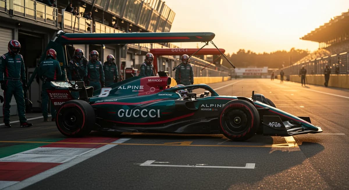 Lüksün ve Hızın Buluşma Noktası: Gucci, Alpine ile Formula 1'e Damga Vuruyor!