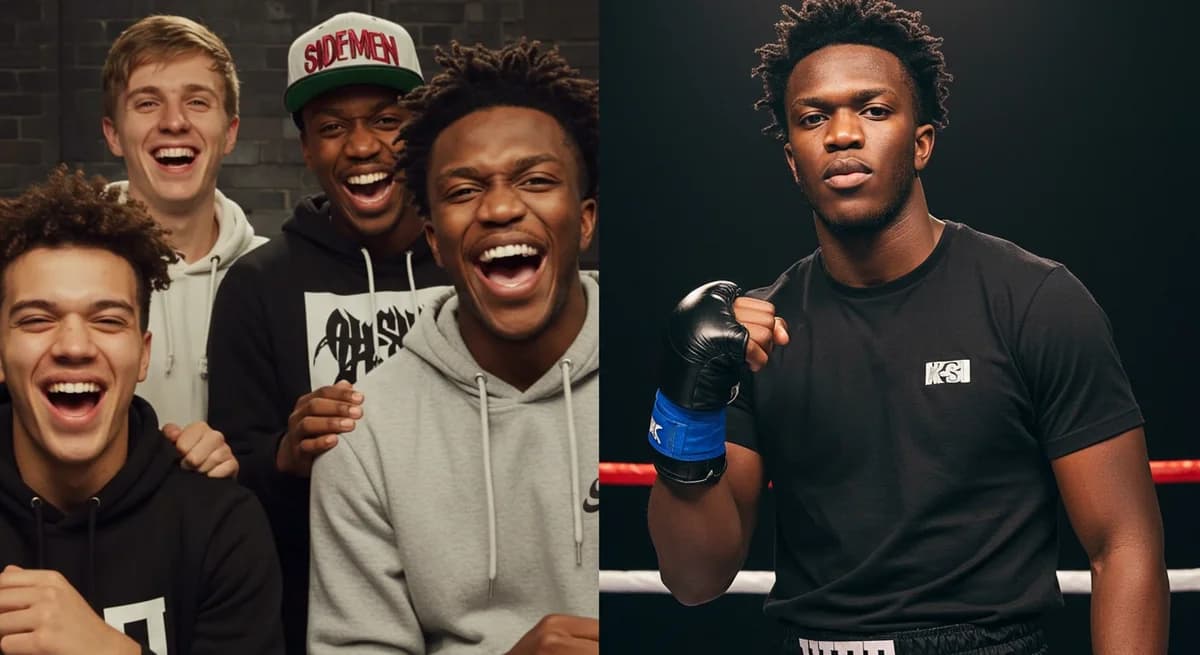 Milyonları Yasa Boğan Karar: YouTube Devi KSI, 13 Yıllık Sidemen Macerasına Son Verdi!