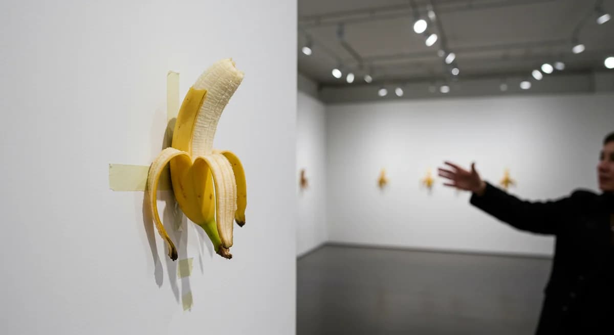 Maurizio Cattelan'ın Ünlü Muz Heykeli Yine Ortadan Kayboldu: Sanat Dünyasında Şok!