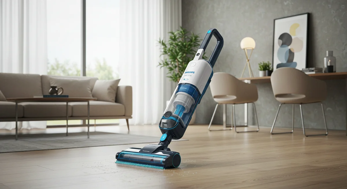 Ev Temizliğinde Çığır Açan Yenilik: Philips Aqua Trio 9000 Serisi ile Tek Cihazda Kusursuz Hijyen!