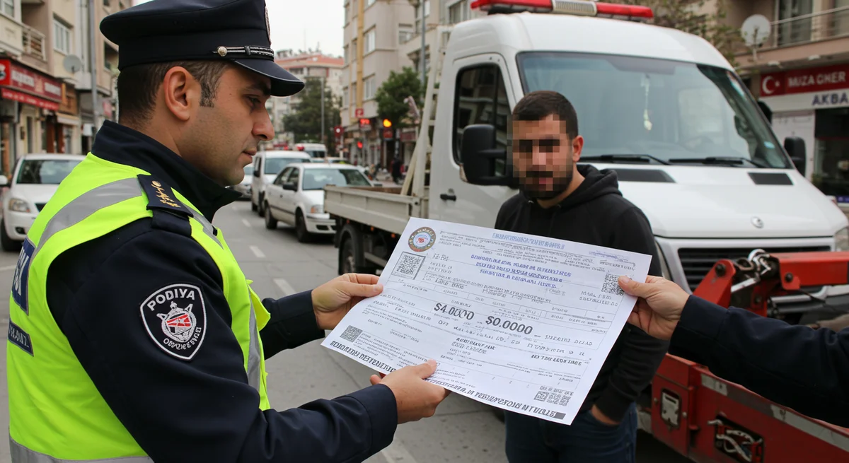 Alanya'da Yarım Milyon Liralık Ceza Şoku! Polisten Kaçan Sürücünün İnanılmaz İhlalleri