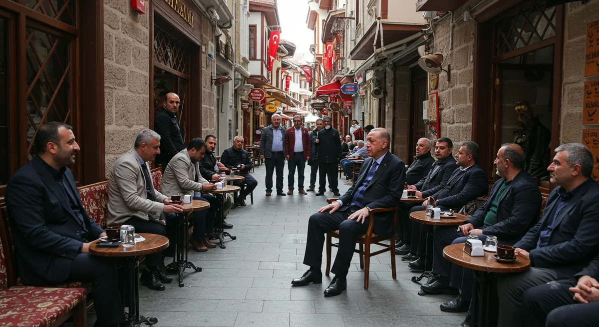 Edirne Ziyaretinde Sürpriz Durak: Başkan Erdoğan Vatandaşlarla Çay İçti