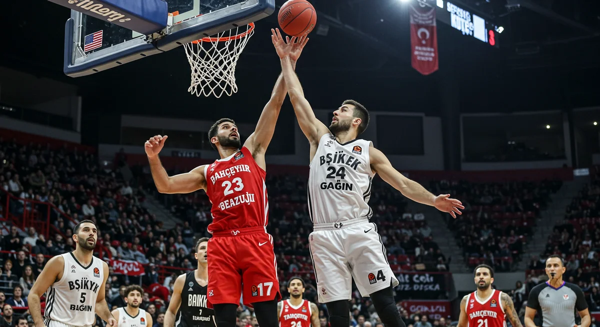 Nefes Kesen Maçta Bahçeşehir, Beşiktaş GAİN'i Devirdi: Seride Avantaj Onlarda!