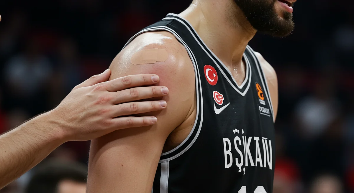Beşiktaş GAİN'e Büyük Şok! Yıldız Pivot Ante Zizic Ameliyat Masasına Yatıyor, Play-off Serisi Darbe Aldı
