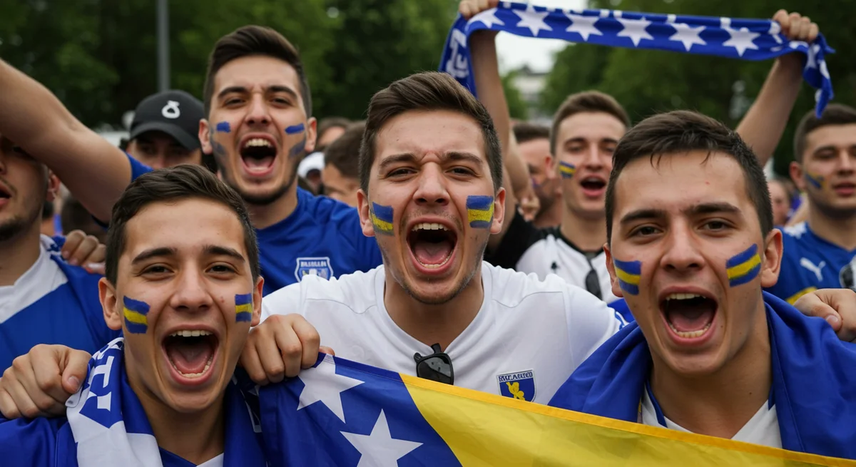 Toronto'da Tarihi Coşku: Bosna Hersek Taraftarları FIFA Kupası Maçına Akın Etti!