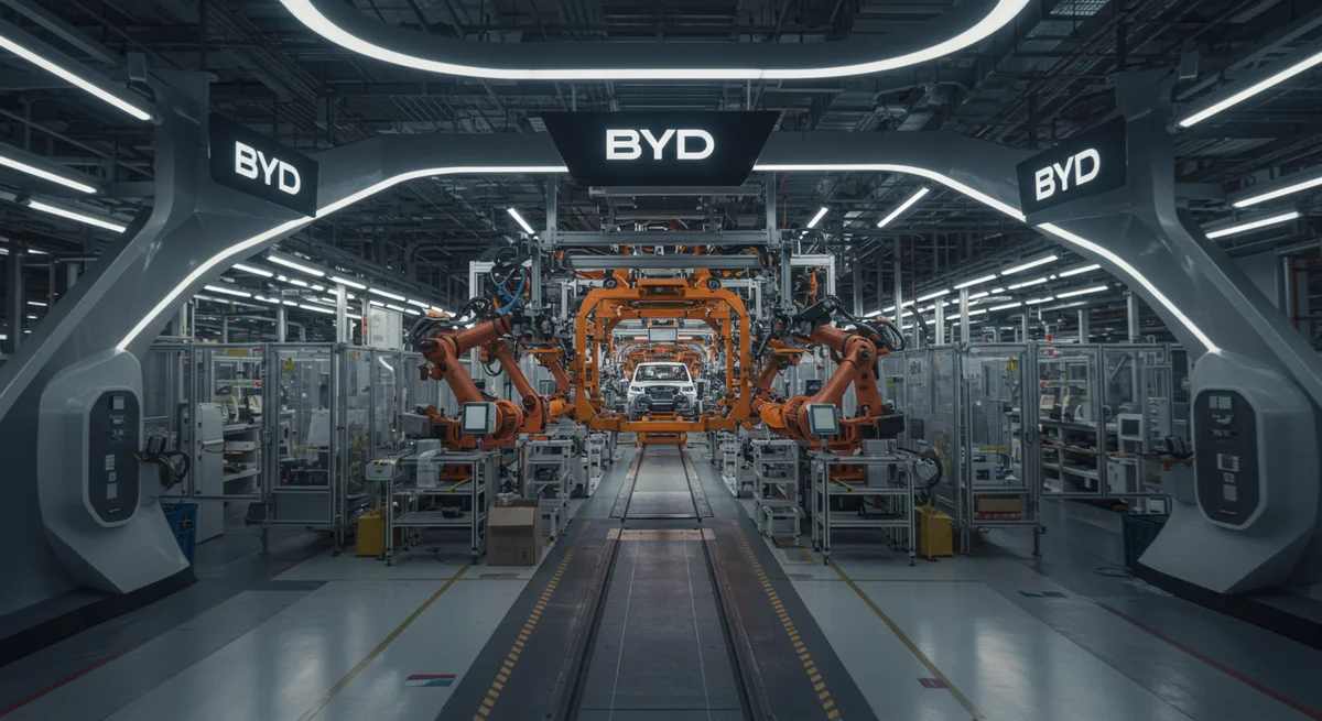BYD'nin Dev Hedefi: 5 Yılda Zirveye Yerleşecek