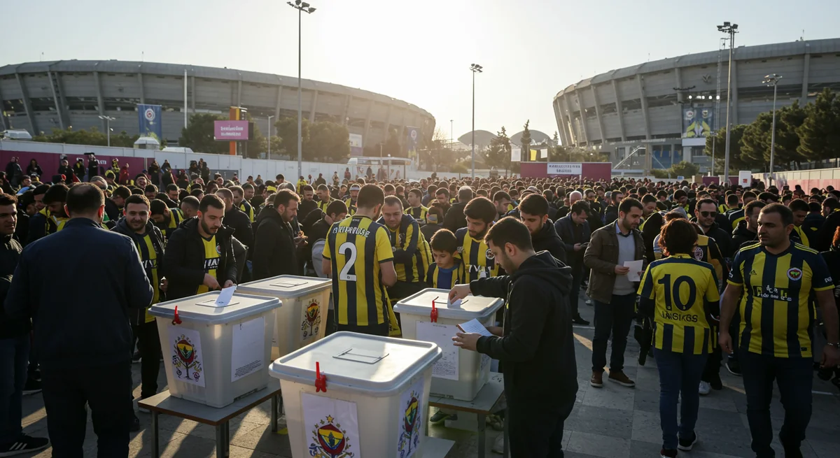 Fenerbahçe'de Tarihi Seçim Günü: Sandıklar Kaynıyor, Kim Kazanırsa Kazansın Hedef Birlik!