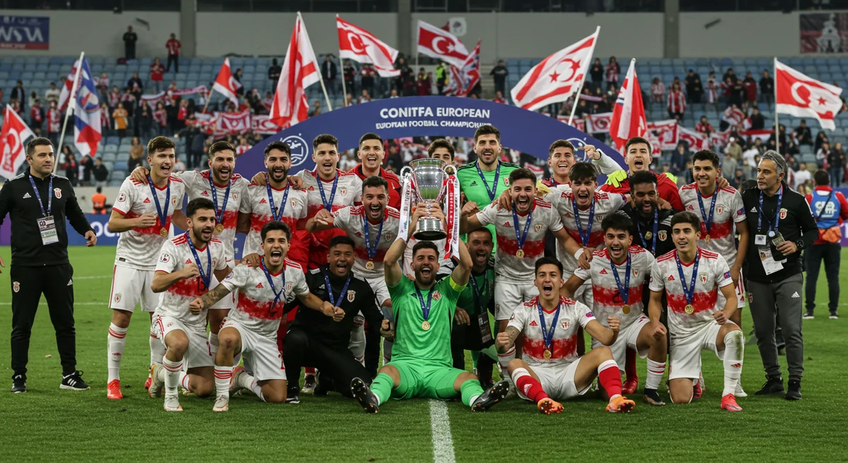 Tarihi Zafer: KKTC'den Futbol Dünyasına Damga! Yılmaz'dan Şampiyon Takıma Gurur Dolu Mesaj!