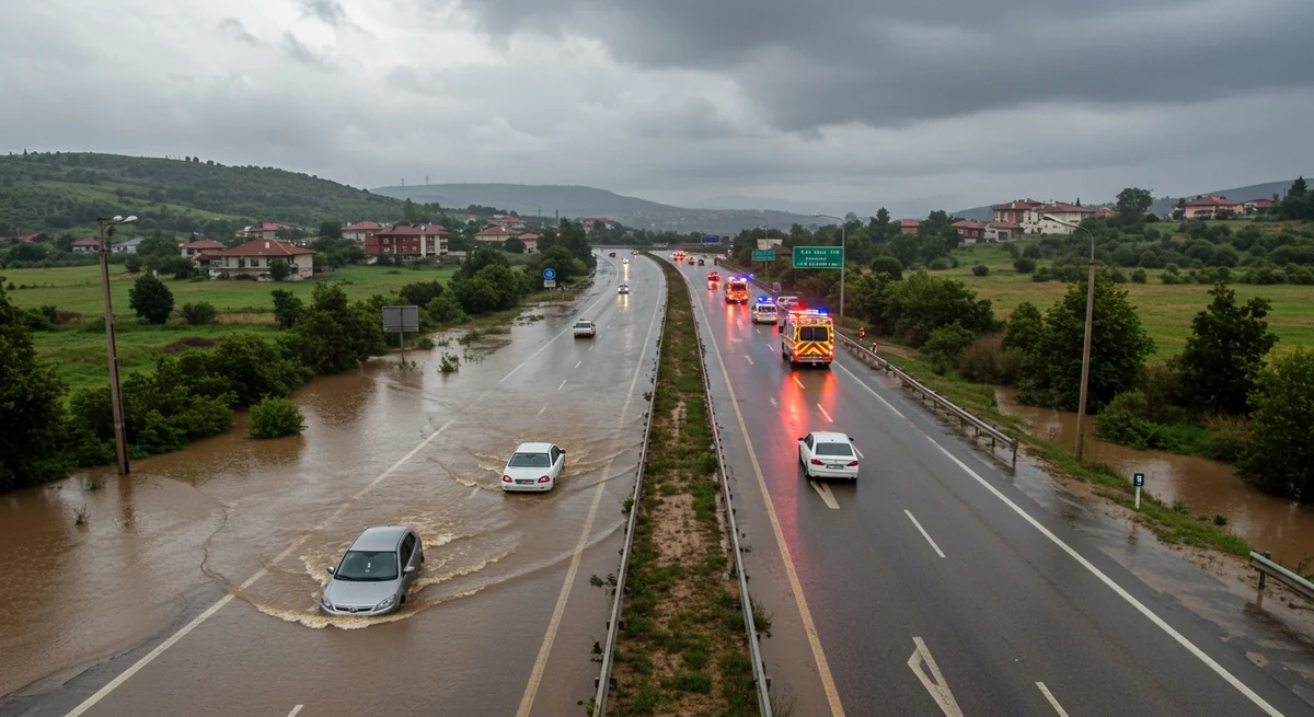 Elazığ-Tunceli Karayolu Sele Yenik Düştü: Sular Altında Kalan Vatandaş Nefes Kesen Operasyonla Kurtarıldı!