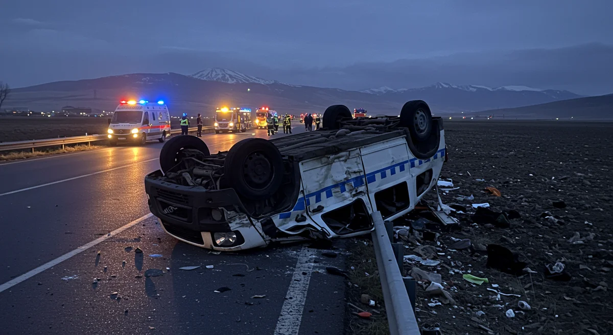 Erzurum'da Yürek Burkan Kaza: Minik Yusuf Ali Dahil 3 Kişi Hayatını Kaybetti!