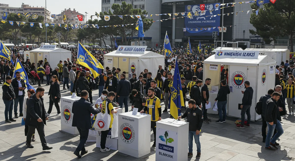 Fenerbahçe'de Başkanlık Seçimi Nefesleri Kesti: Sandıklar Kapanıp Sayıma Geçildi!