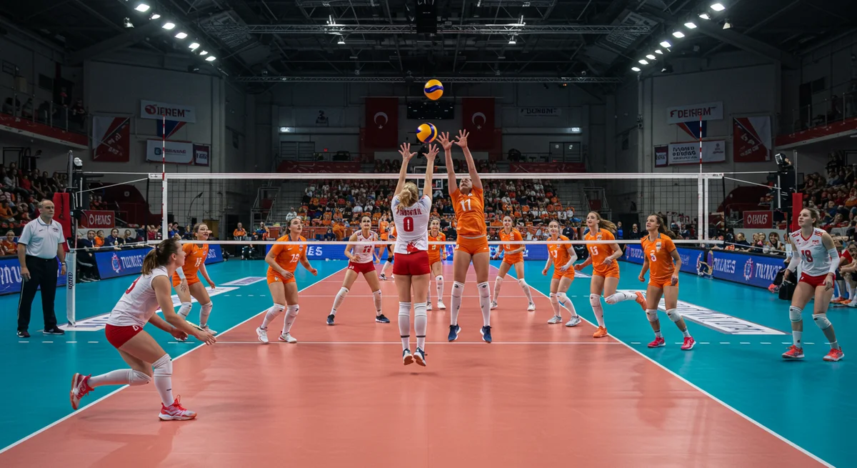 ŞOK MAĞLUBİYET! Filenin Sultanları, Milletler Ligi'nde Hollanda'ya Boyun Eğdi: İlk Yenilgi!