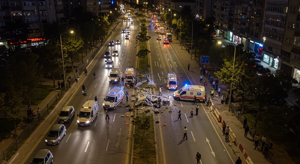Gaziantep'te Kaza Dehşeti: Genç Hemşire Motosiklet Kazasında Hayatını Kaybetti!