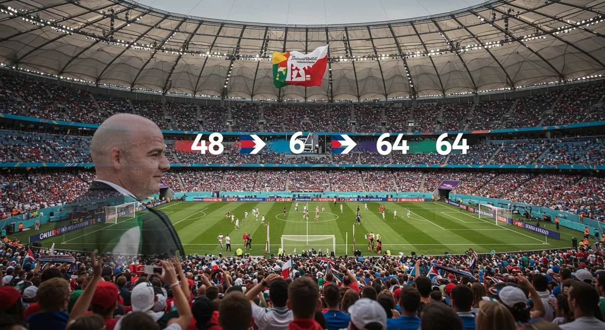 Infantino'dan Dünya Kupası Formatına Cesur Dokunuş: İtalya'ya Göndermeli 64 Takım Vurgusu!