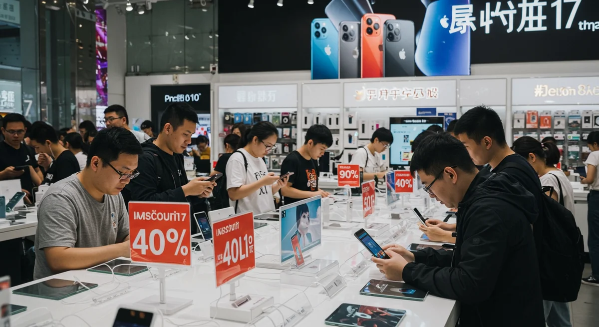 iPhone 17 Çin'de Fırtına Estiriyor: Fiyat İndirimleri Satışları 31.5 Milyona Taşıdı, Apple Üretimi Artırıyor!