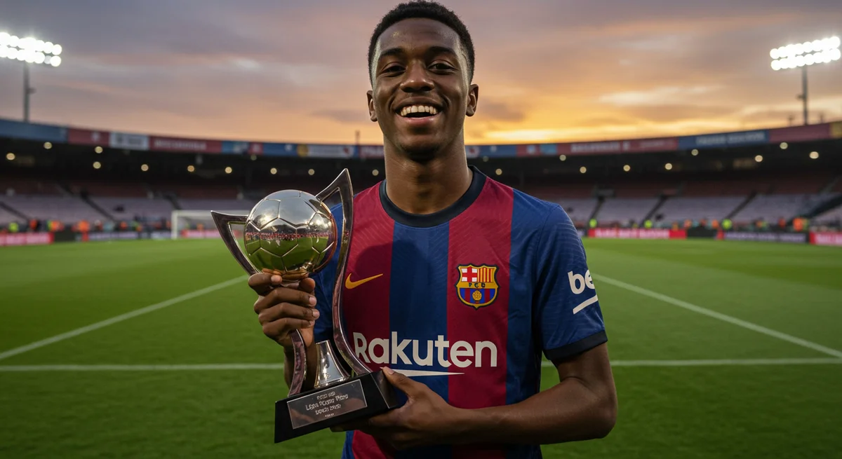 Tarihi Başarı: Barcelona'nın Genç Dehası Lamine Yamal, LaLiga'da Sezonun Oyuncusu Seçildi!