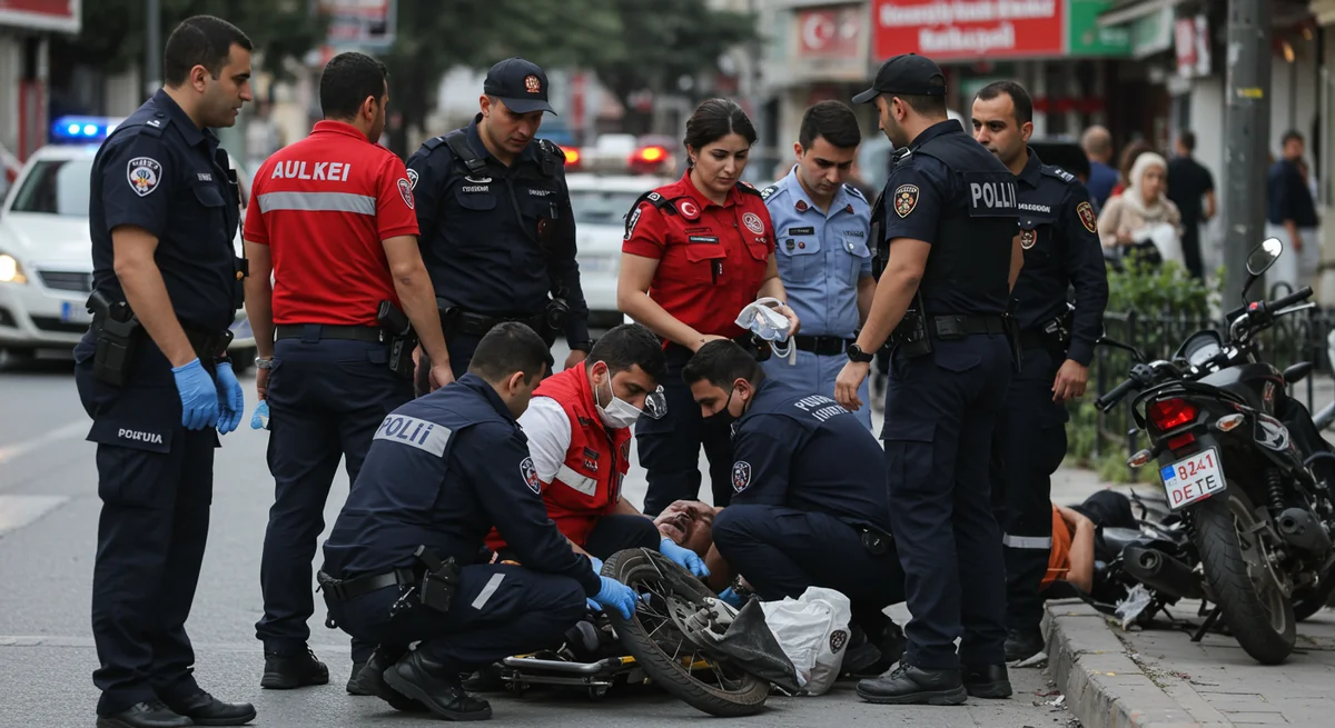 Kağıthane'de Korkunç Kaza: Görev Başındaki Ambulans Devrildi, 4 Yaralı