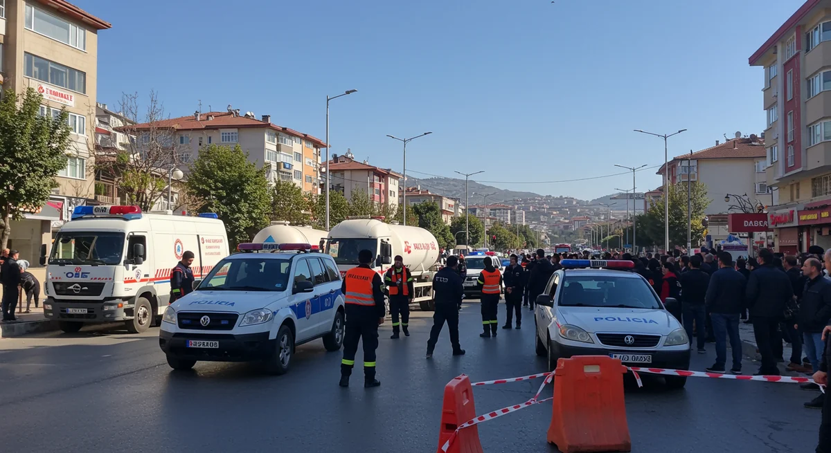 Kahramanmaraş'ta Altyapı Çalışması Sırasında Büyük Tehlike: Doğal Gaz Hattı Delindi!