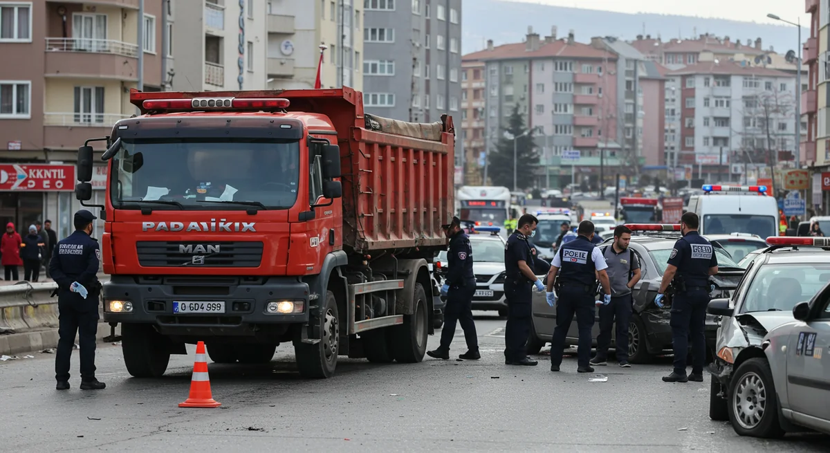 Elazığ'da Dehşet Anları: Freni Boşalan Kamyon Can Pazarı Yarattı, 5 Kişi Yaralandı! Şirketten Flaş Açıklama