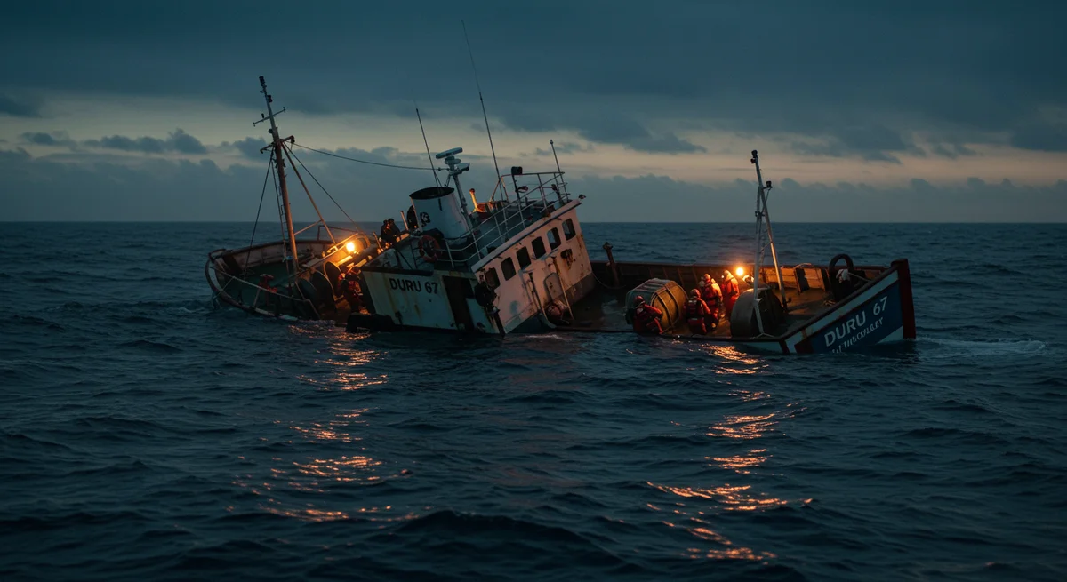 Karadeniz'de Korkunç Saldırı: Türk Balıkçı Teknesi Battı, 1 Can Kaybı, 4 Yaralı!
