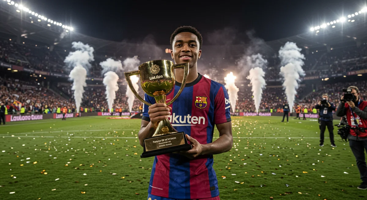 LaLiga'nın Taçsız Kralı! Barcelona'nın Genç Yıldızı Lamine Yamal, Sezonun Oyuncusu Seçildi