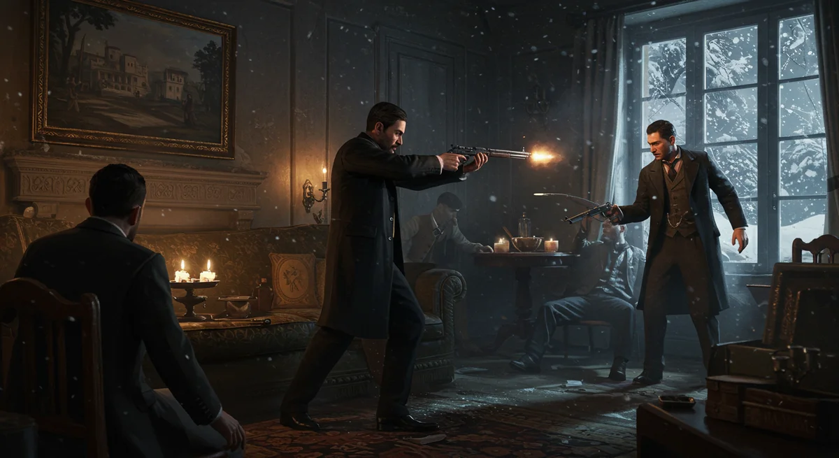 Mafia Efsanesi Geri Dönüyor: 'Man of Honor' DLC'siyle Sicilya'nın Yeraltı Dünyası Kışa Bürünüyor!