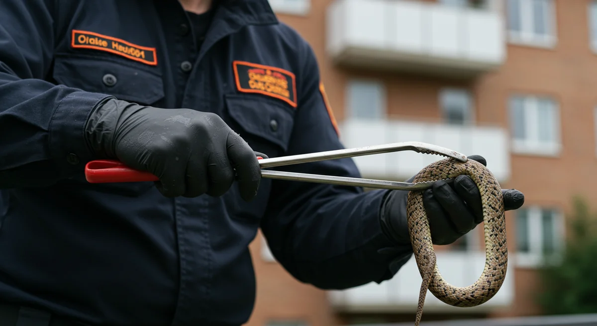 Malatya'da Apartman Sakinlerine Yılan Şoku: Metrelik Canlı Merdivenlerde Yakalandı!