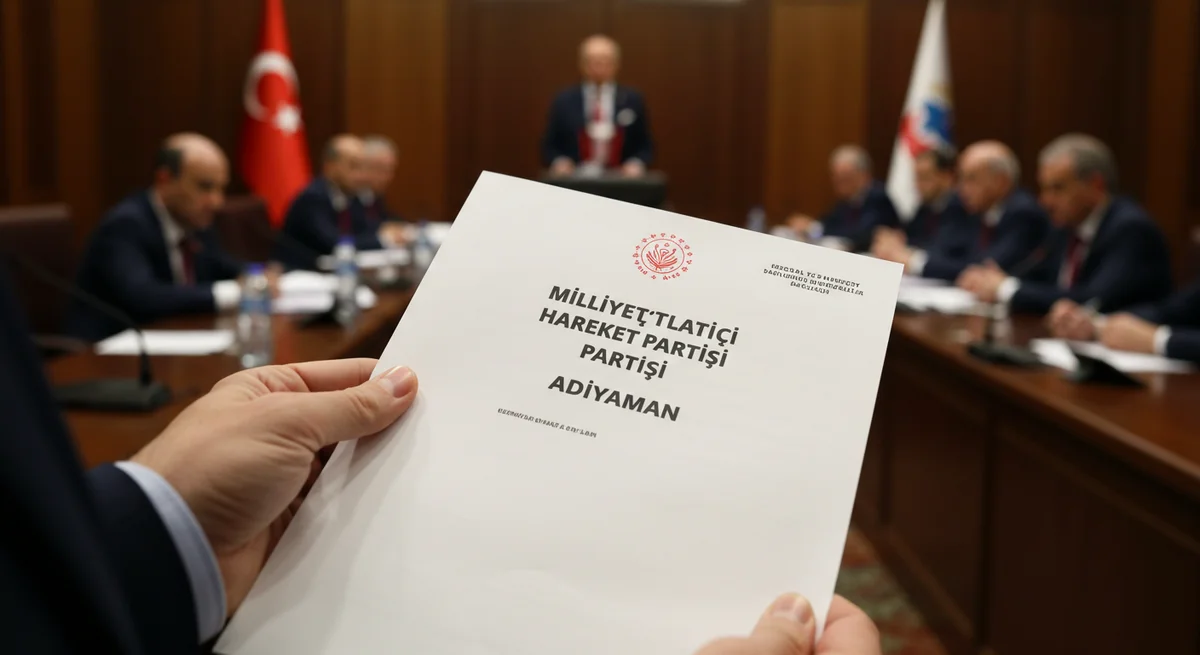 MHP'den Adıyaman'da Radikal Değişim: İl ve Merkez İlçe Teşkilatları Feshedildi!
