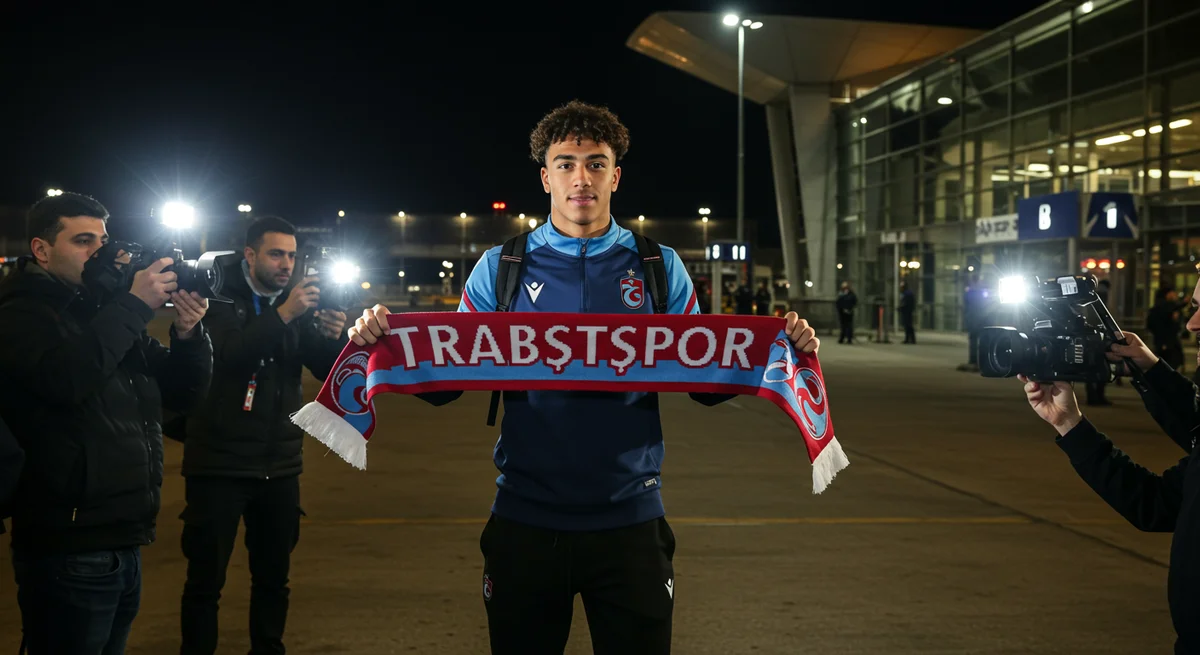 Trabzonspor'da Tarihi An: 11.5 Milyon Avroluk Yıldız Noah Saviolo Resmen İstanbul'da!