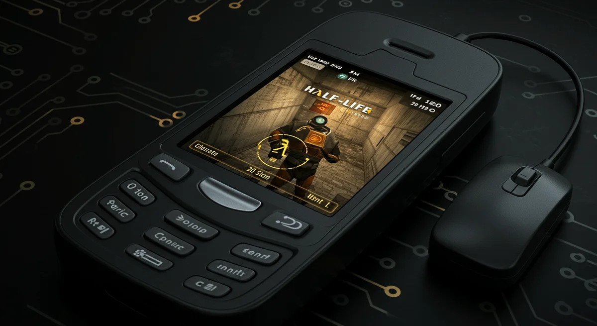 İmkansız Deniyordu: 2007 Model Nokia N95'te Half-Life Efsanesi 30 FPS ile Yeniden Doğdu!