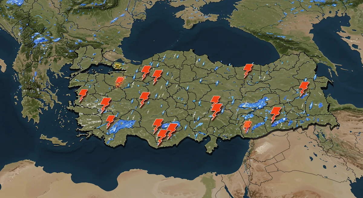 Meteoroloji'den Son Dakika Yağış Uyarısı: Türkiye Geneli Hava Durumu Nasıl Olacak?