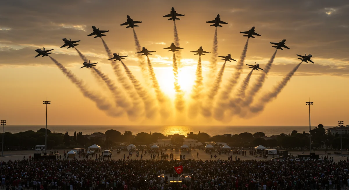 Türk Hava Kuvvetleri'nin 115 Yıllık Destanı: İzmir'de Nefes Kesen Gençlik ve Havacılık Festivali!