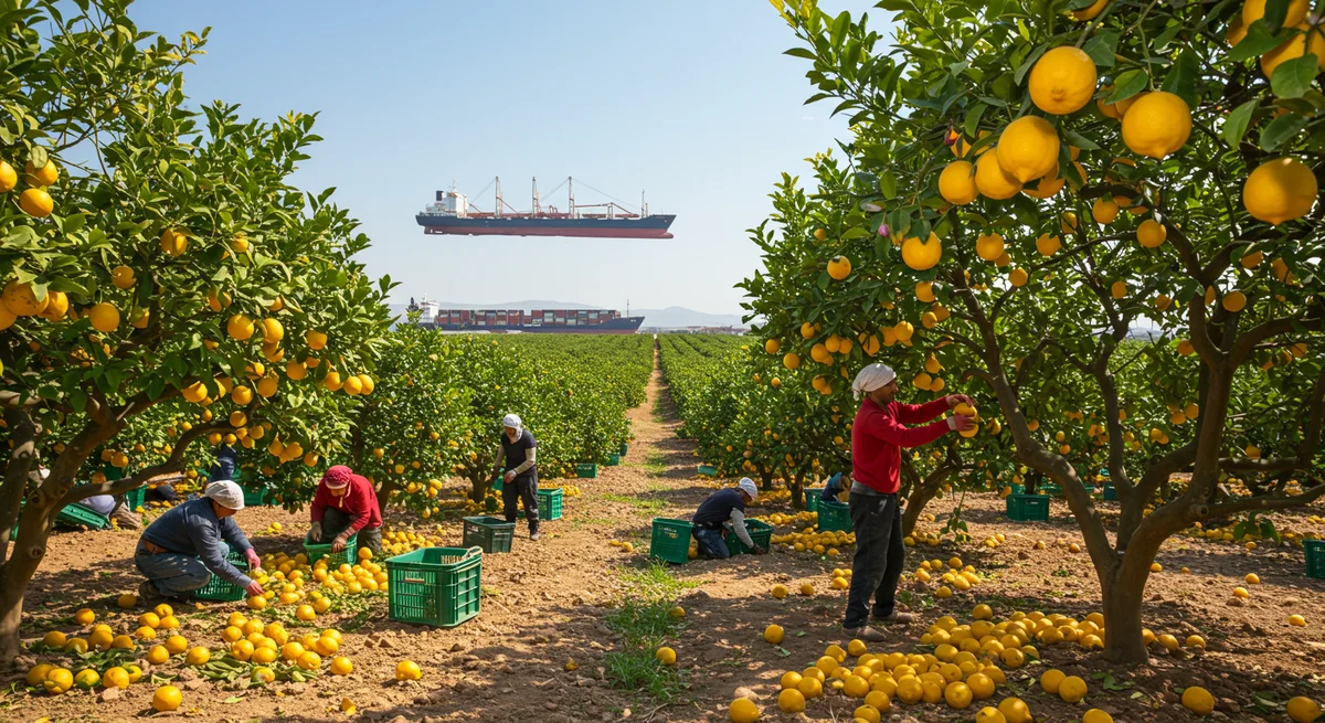Türk Limonu Dünya Sofralarında Fırtına Estiriyor: Hedef Yarım Milyar Dolar!