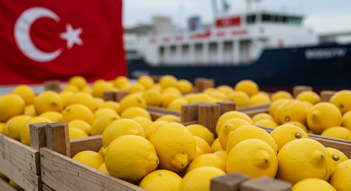 Türk Limonu Dünya Sofralarında Fırtına Estiriyor: Hedef Yarım Milyar Dolar!