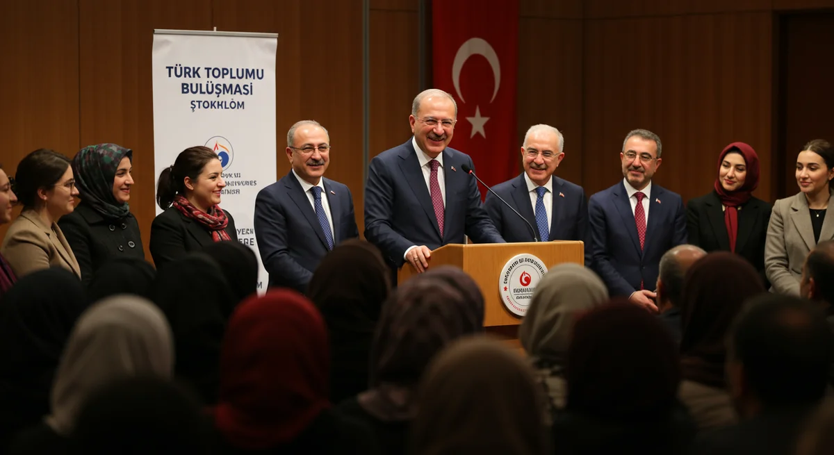 TBMM Başkanı Kurtulmuş'tan İsveç'te Kritik Mesajlar: Türkiye'nin Bölgesel Yükselişi Kaçınılmaz