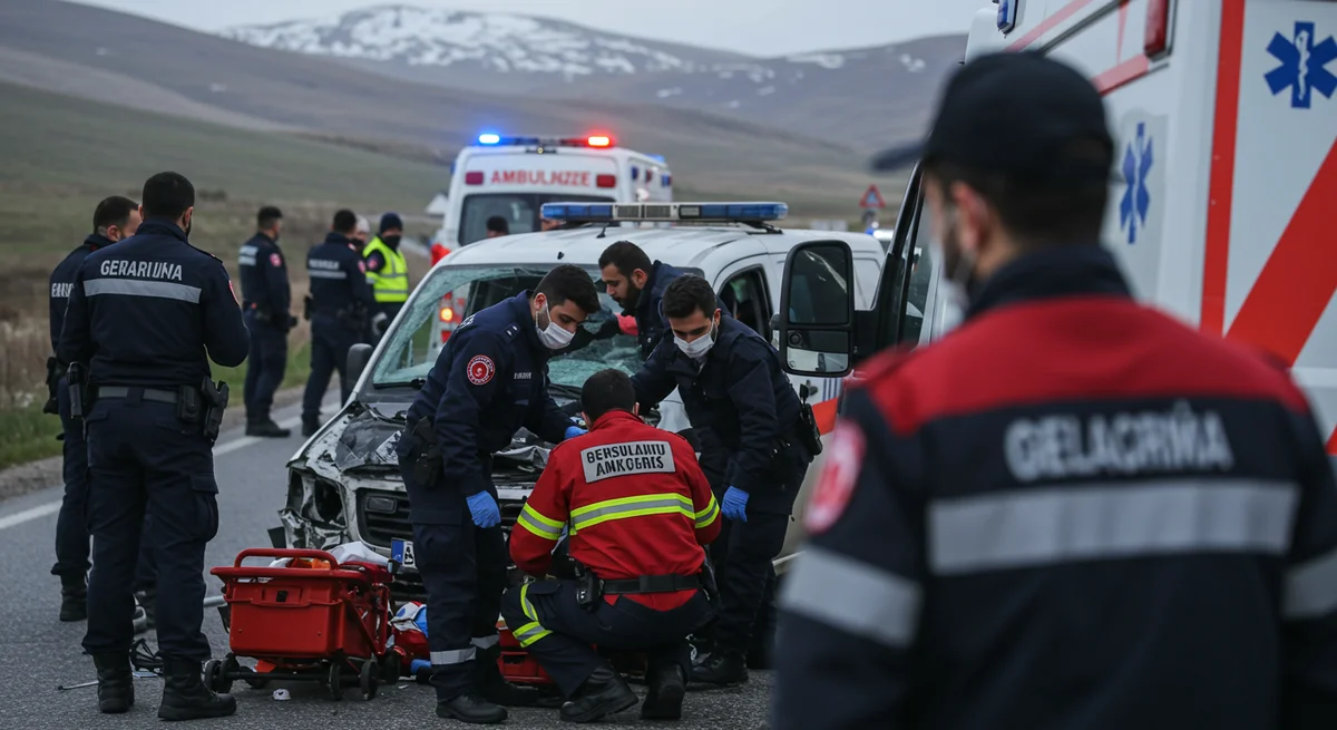 Erzurum'da Yürek Burkan Kaza: 2 Yaşındaki Bebek Dahil 3 Can Yaşamını Yitirdi, 4 Yaralı!