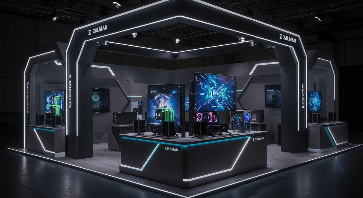 Zalman Computex 2026'da Ezber Bozdu: Sıra Dışı Kasalar ve Dev Ekranlı Soğutucular