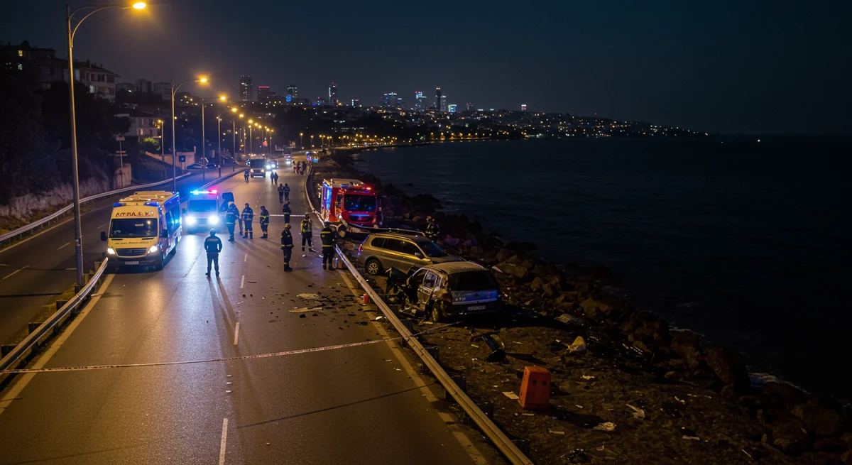 Zeytinburnu Sahil Yolu'nda Can Pazarı: Makas Terörü 4 Yaralı Bıraktı, Sürücü Kayıp!