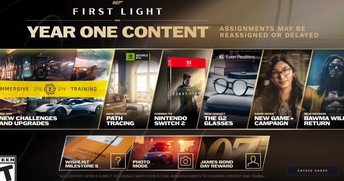 007 First Light'a Sürpriz Takviye: Bawma Merkezli Yeni Görev Yolda!