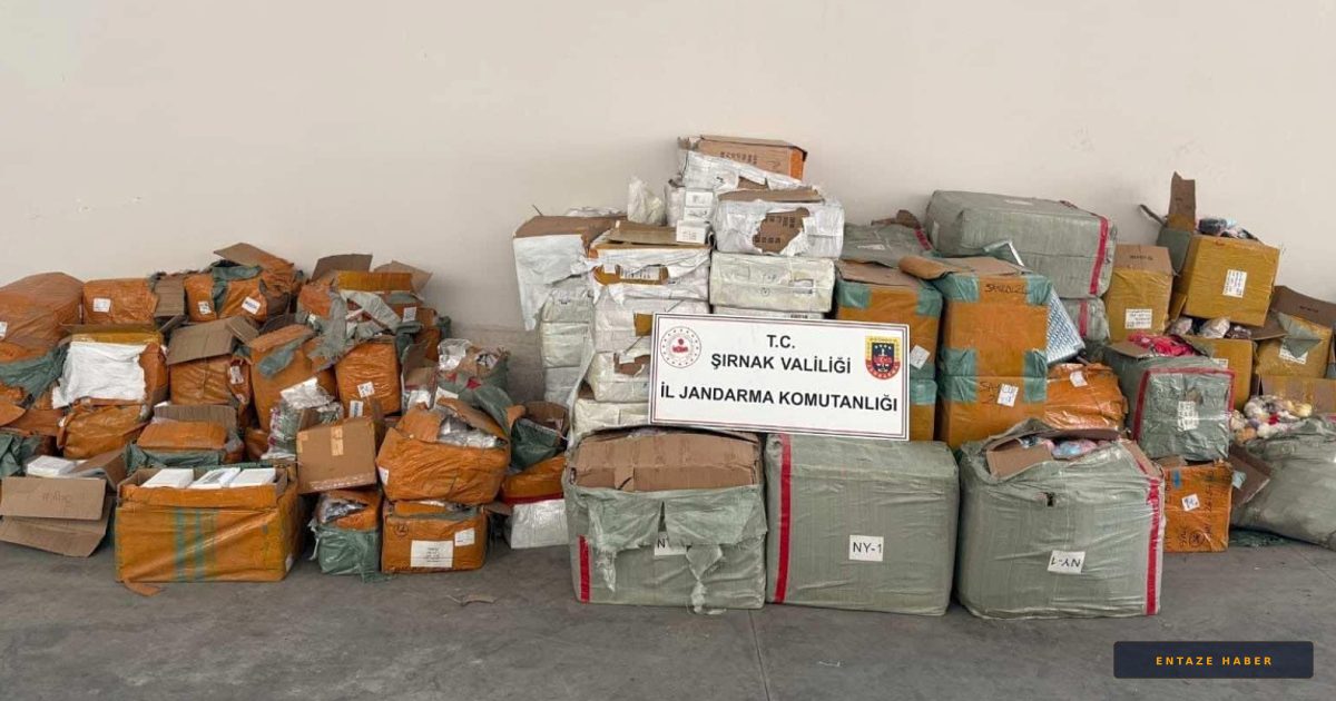 Şırnak'ta Jandarma'dan Büyük Darbe: 103 Şüpheli Yakalandı, Tonlarca Kaçak Mal Ele Geçirildi