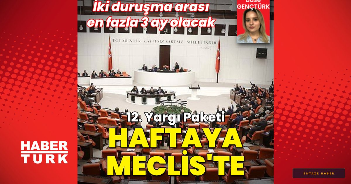 Yargıda Reform Dönemi: 12. Yargı Paketi Gelecek Hafta Meclis'e Geliyor