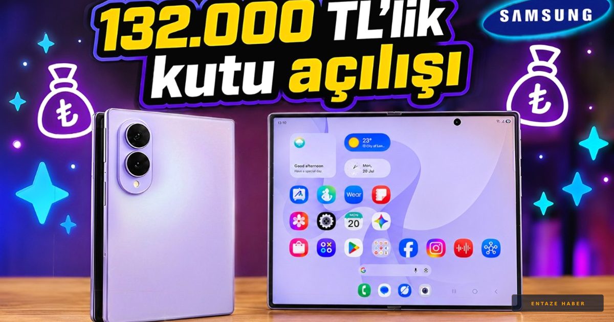 132.000 TL'lik Teknoloji Harikası: Samsung Galaxy Z Fold 8 Kutu Açılışı ve İlk Bakış