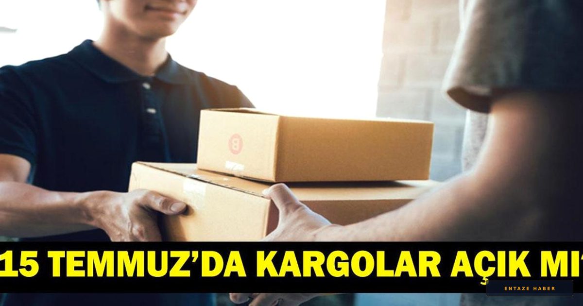 15 Temmuz'da Kargolar Çalışıyor mu? Resmi Tatil Mesai Durumu Belli Oldu
