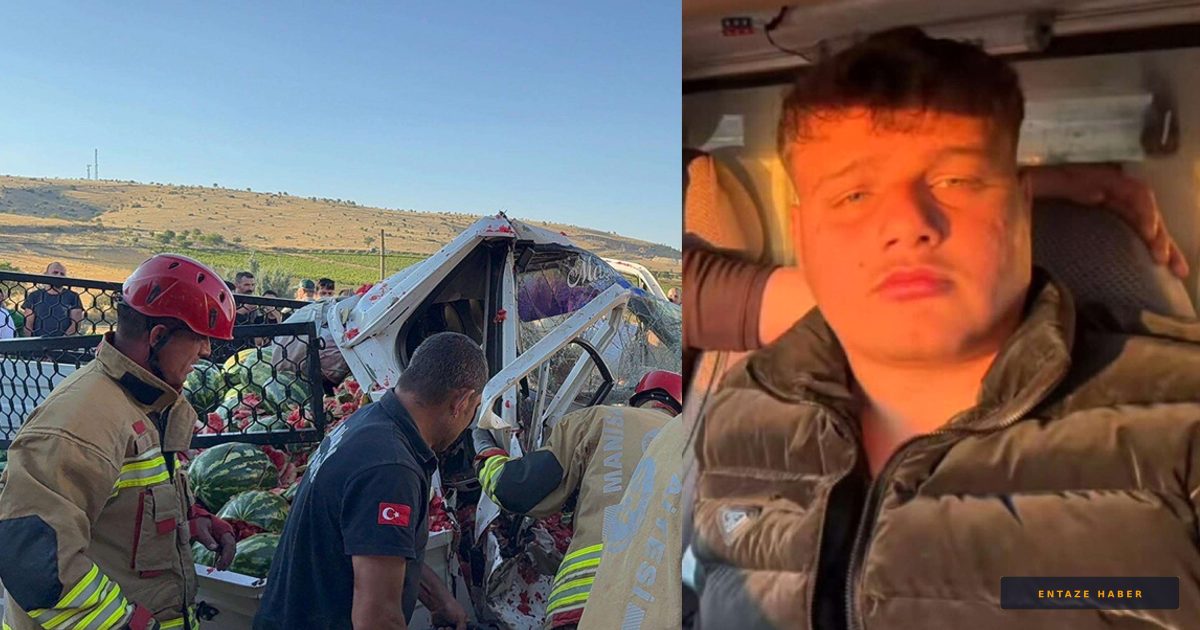 Manisa'da Feci Kaza: 18 Yaşındaki Fatih Ersöz Hayatını Kaybetti
