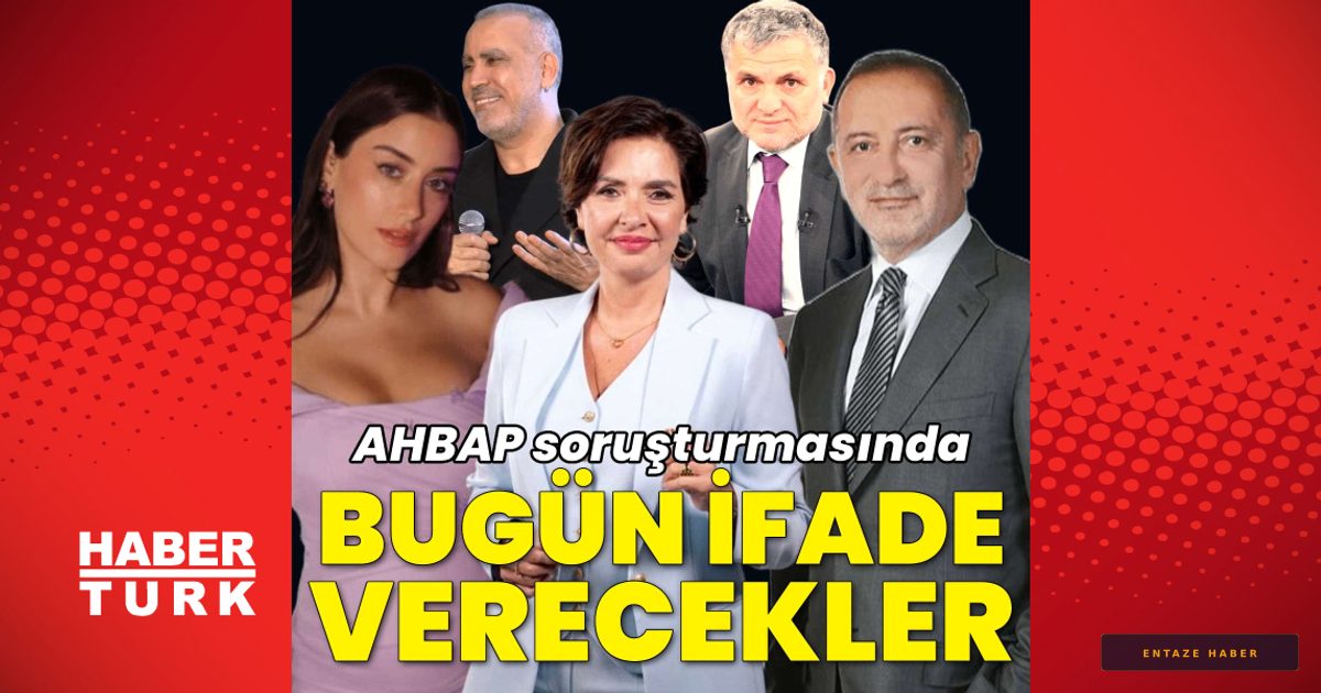 AHBAP Soruşturmasında Kritik Gün: Dört Ünlü İsim Adliyeye Çağrıldı