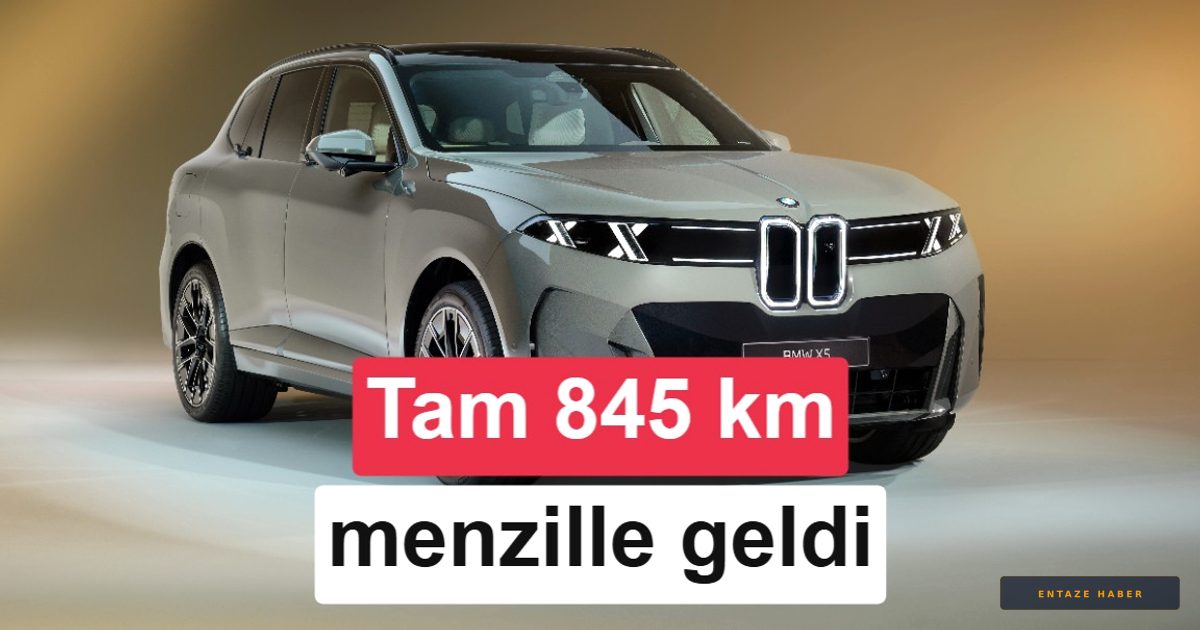BMW X5'te Devrim: 845 km Menzil ve 5 Farklı Motor Seçeneğiyle Yeni Nesil Geliyor
