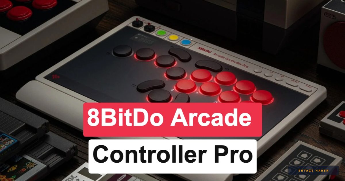 8BitDo'dan Profesyonellere Özel: Arcade Controller Pro ile Dövüş Oyunlarında Yeni Dönem