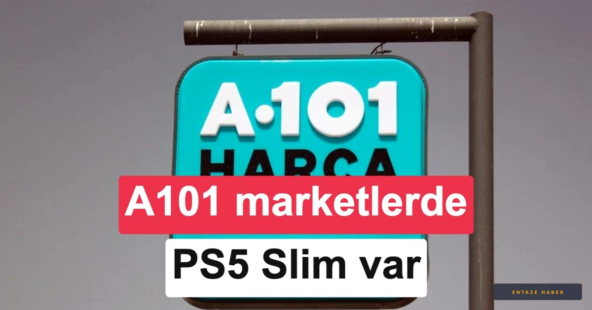A101'den Teknoloji Atağı: PS5 Slim ve Dyson V16 Piston Animal Satışta